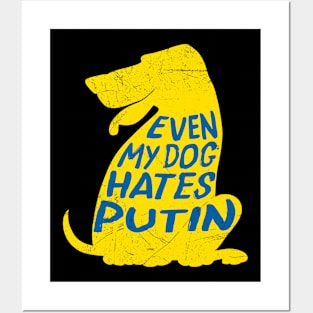 Support Ukraine Strong Patriot Dog Lover Posters and Art